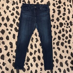 AG Dark Indigo Skinny Jeans